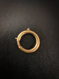 VICTORIAN 15CT GOLD BOLT RING