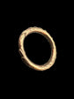 GEORGIAN 15CT GOLD OUROBOROS SNAKE SPLIT RING