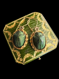 VICTORIAN SCARAB BEETLE EARRINGS