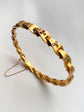 VICTORIAN 15CT GOLD ARTICULATED BRACELET