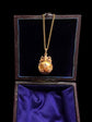 VICTORIAN 18CT GOLD & DIAMOND ORB LOCKET