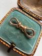 VICTORIAN 15CT GOLD DOUBLE DOGCLIP