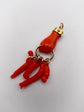 19TH CENTURY CORAL HAND PENDANT