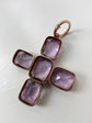 VICTORIAN AMETHYST CROSS PENDANT