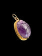 VICTORIAN AMETHYST SCARAB PENDANT