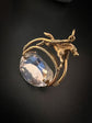 VICTORIAN GALLOPING HORSE SPINNER FOB PENDANT