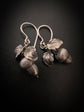 VICTORIAN SILVER ACORN EARRINGS