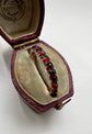 VICTORIAN GARNET ETERNITY RING