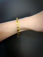 VICTORIAN 15CT GOLD ARTICULATED BRACELET