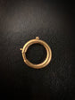 VICTORIAN 15CT GOLD BOLT RING