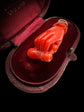 EARLY 19TH CENTURY CORAL HAND WITH BINOCULARS PENDANT