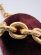 ANTIQUE CHUNKY 15CT TROMBONE / PAPERCLIP ALBERT CHAIN