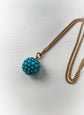 VICTORIAN TURQUOISE SPHERE PENDANT