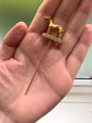 THE MAGNIFICENT MASTER MCGRATH 18CT GOLD GREYHOUND STICKPIN