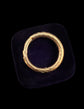 GEORGIAN 15CT GOLD OUROBOROS SNAKE SPLIT RING