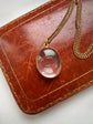 VICTORIAN 15CT GOLD & ROCK CRYSTAL LOCKET