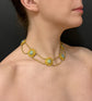 VICTORIAN TURQUOISE & 18CT GOLD NECKLACE