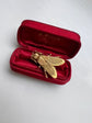 VICTORIAN 15CT GOLD FLY BROCH