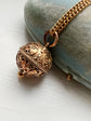 VICTORIAN 15CT GOLD ETRUSCAN REVIVAL SPHERE PENDANT