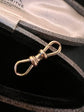 VICTORIAN 9CT GOLD DOUBLE DOG CLIP