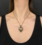 VICTORIAN PIQUE HEART PENDANT