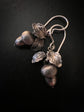 VICTORIAN SILVER ACORN EARRINGS