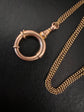 VICTORIAN 14CT GOLD CHUNKY SPRING BOLT BAIL