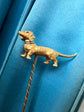 VICTORIAN DACHSHUND DOG STICKPIN