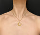 VICTORIAN 15CT GOLD HORSESHOE PENDANT