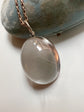 VICTORIAN LARGE ROCK CRYSTAL PENDANT