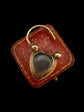 VICTORIAN 15CT GOLD PUFFY HEART PADLOCK