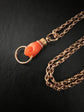 19TH CENTURY CORAL HAND PENDANT