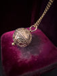 VICTORIAN 15CT GOLD ETRUSCAN REVIVAL SPHERE PENDANT