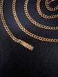 VICTORIAN 15CT GOLD CURB CHAIN