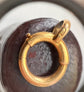 VICTORIAN CHUNKY 15CT GOLD BOLT RING CLASP