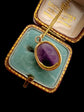 VICTORIAN AMETHYST SCARAB PENDANT