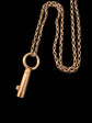 VICTORIAN 15CT GOLD KEY PENDANT