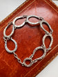 EQUESTRIAN HORSESHOE SILVER BRACELET