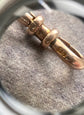 VICTORIAN 9CT GOLD DOUBLE DOG CLIP