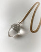 VICTORIAN ROCK CRYSTAL ACORN PENDANT