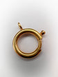 VICTORIAN 18CT GOLD LARGE SPRING BOLT RING