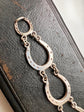 EQUESTRIAN HORSESHOE SILVER BRACELET