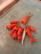 EARLY 19TH CENTURY CORAL MANO CORUNTO HAND PENDANT