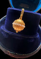 ETRUSCAN REVIVAL 18CT GOLD & PEARL SPHERE PENDANT