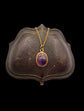 VICTORIAN AMETHYST SCARAB PENDANT