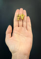 VICTORIAN 15CT GOLD ACORN EARRINGS