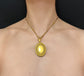 VICTORIAN ETRUSCAN REVIVAL GOLD LOCKET