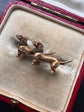 VICTORIAN DACHSHUND ‘SAUSAGE’ DOG BROOCH