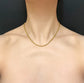 ANTIQUE 18CT GOLD LOVERS KNOT LINK CHAIN