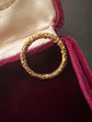 GEORGIAN LARGE CHUNKY 18CT GOLD SPLIT RING